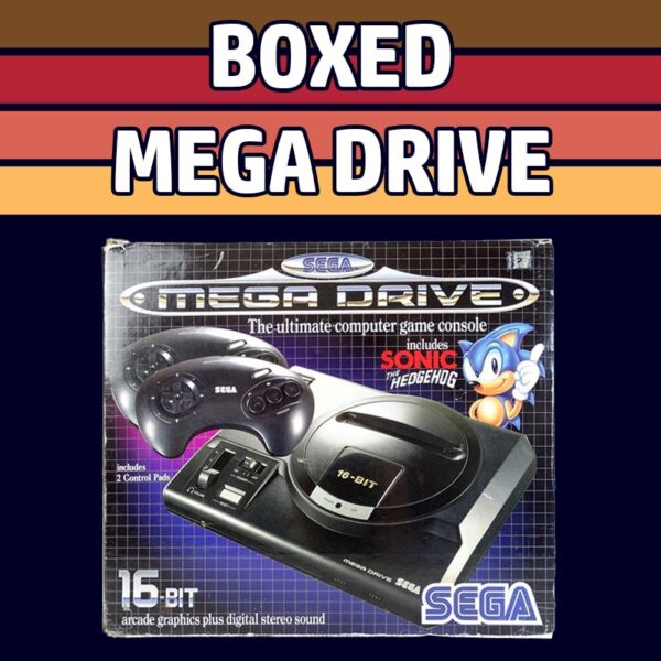 Boxed Mega Drive for sale at Retro Sect