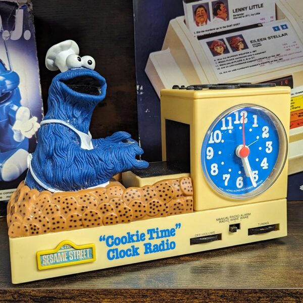 Sesame Street Cookie Time Alarm Clock Radio
